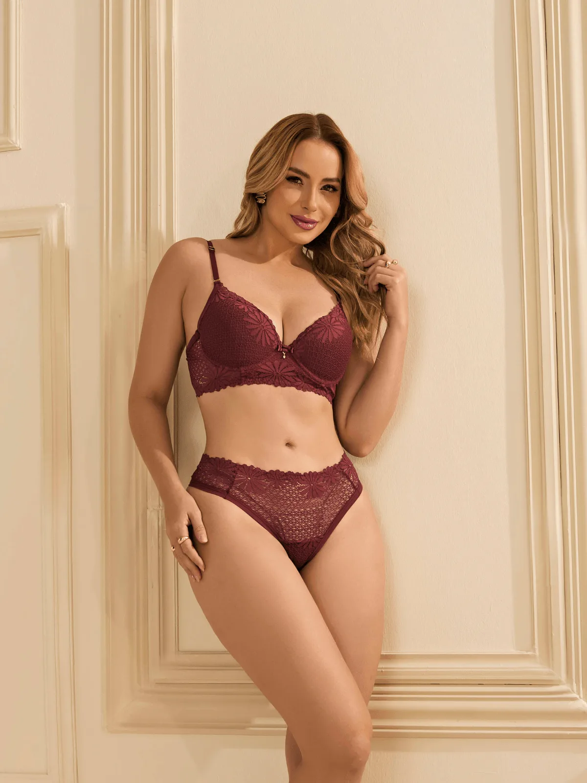 Conjunto Estilosa Renda