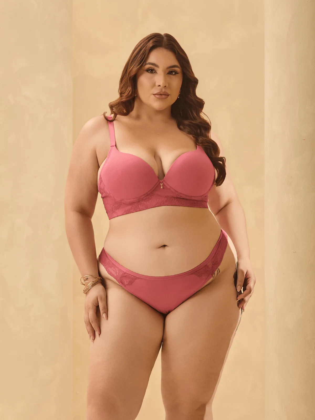 Conjunto Lingerie Plus Size